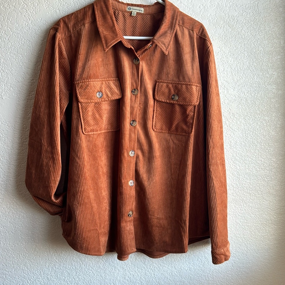Democracy corduroy shirt